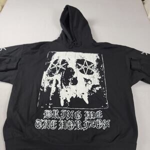 Bring Me The Horizon Skull Pullover Hoodie - 2XL - NWOT (682)